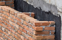 Brick waterproofing